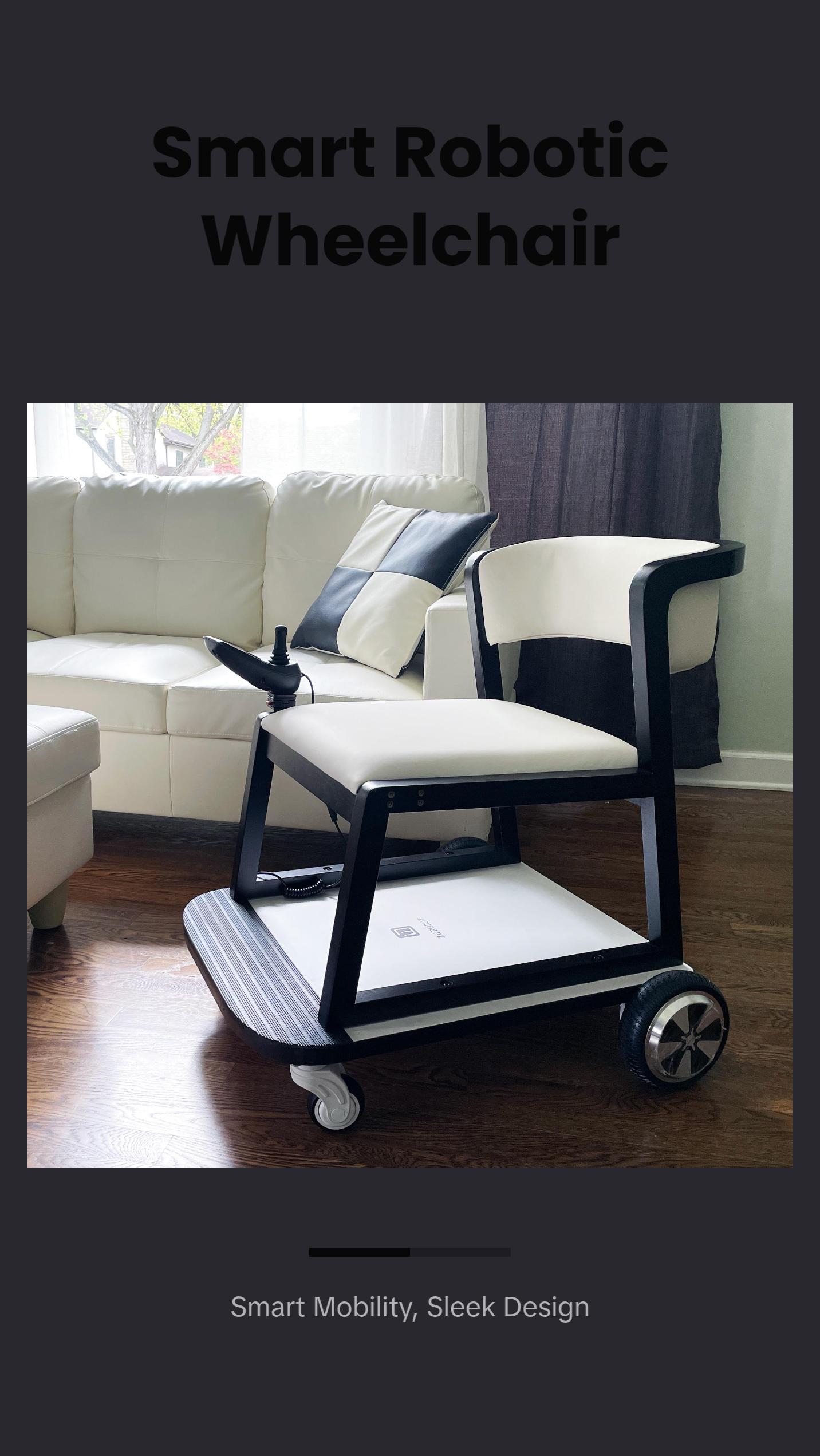 ZiiLIF FurniBOT C1 Smart Chair Stylish for Indoor Mobility