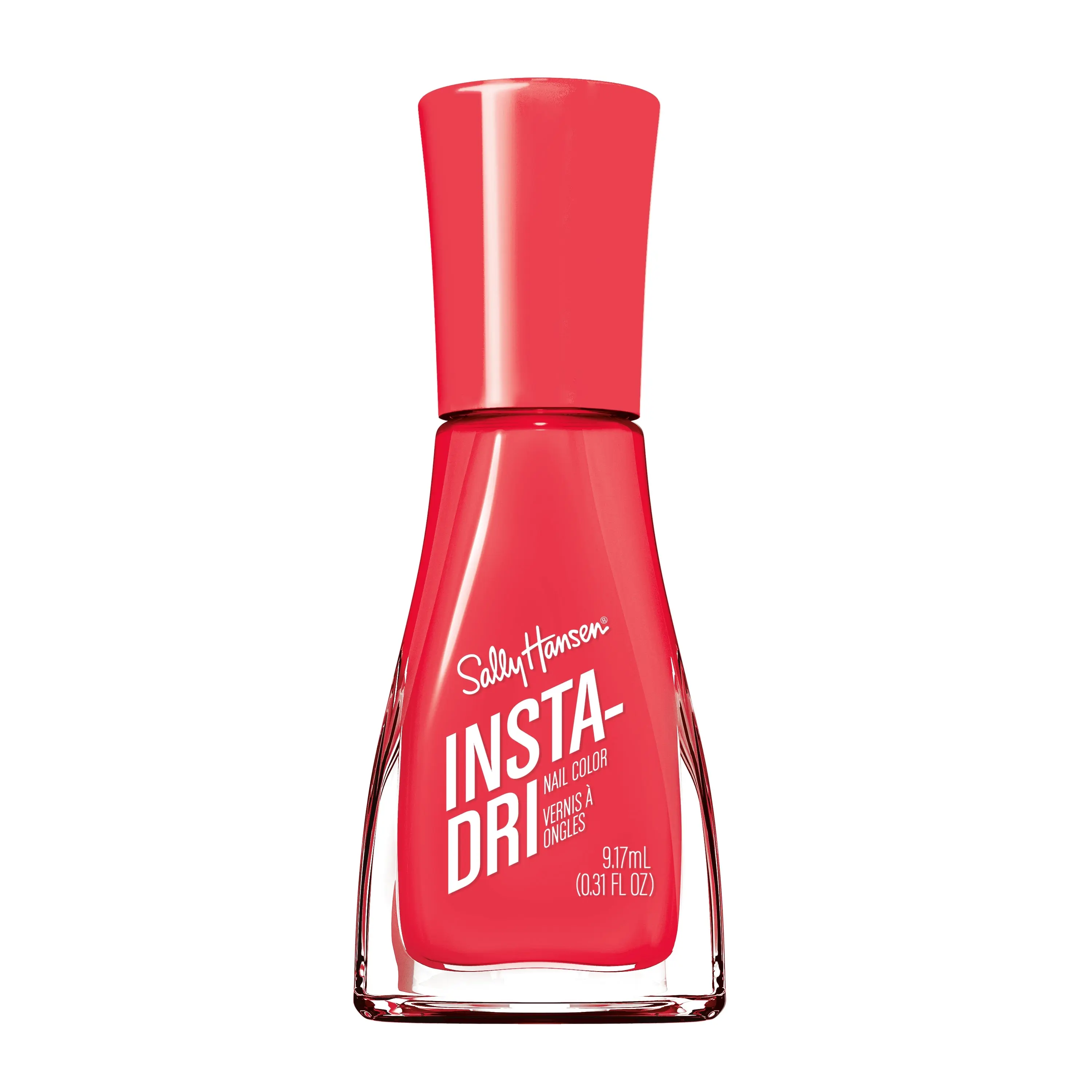 Sally Hansen Insta-Dri Nail Polish, Electric Feels Shade, Quick-Drying Formula for Beauty & Personal Care Nail Art