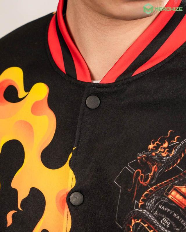 Unisex Vintage All Team Football Jacket – Retro Varsity Style, Y2K Sport Streetwear Game Day Outfit