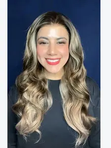 Lovestory Helen Dark Brown Highlights Body  Wave 24Inch Synthetic Lace Front Wigs Heat Resistant Fiber Lace Wigs Natural Hairline Synthetic Hair Wigs for Women