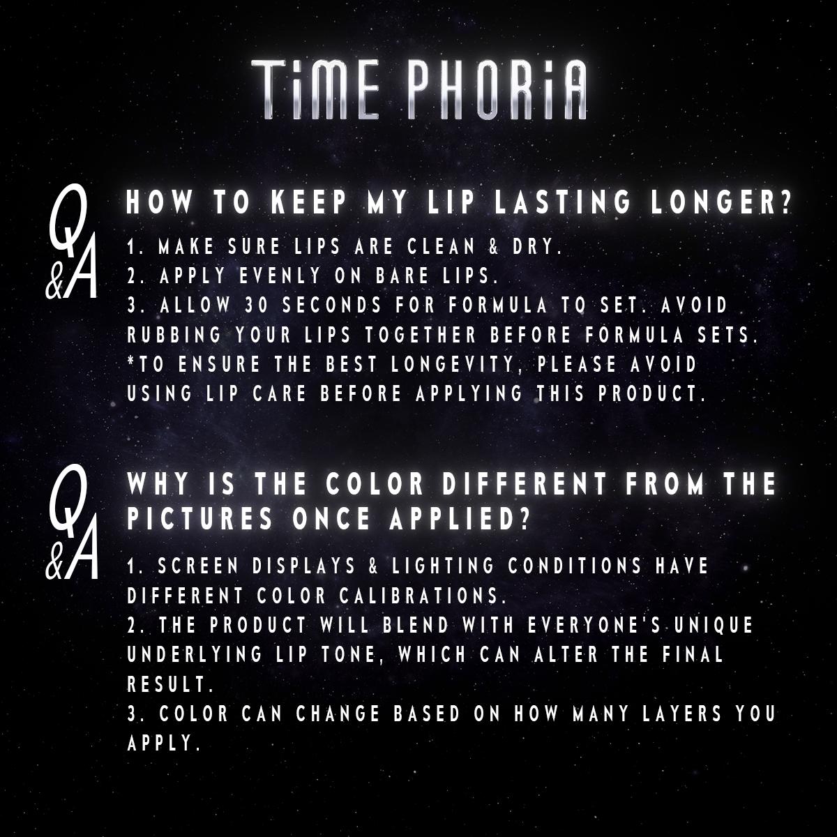 [TIMEPHORIA Hero Lip Cream] Nebula Velvet Lip Cream 4ML - Luxurious Velvet Lipstick Lip Tint Lip Gloss Soft Blurring 12 Hours Comfort Longwear Makeup Cosmetic Blend Glossy Daily Compact