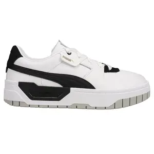 PUMA Womens Cali Dream Lace Up Sneakers Shoes Casual - Black, White