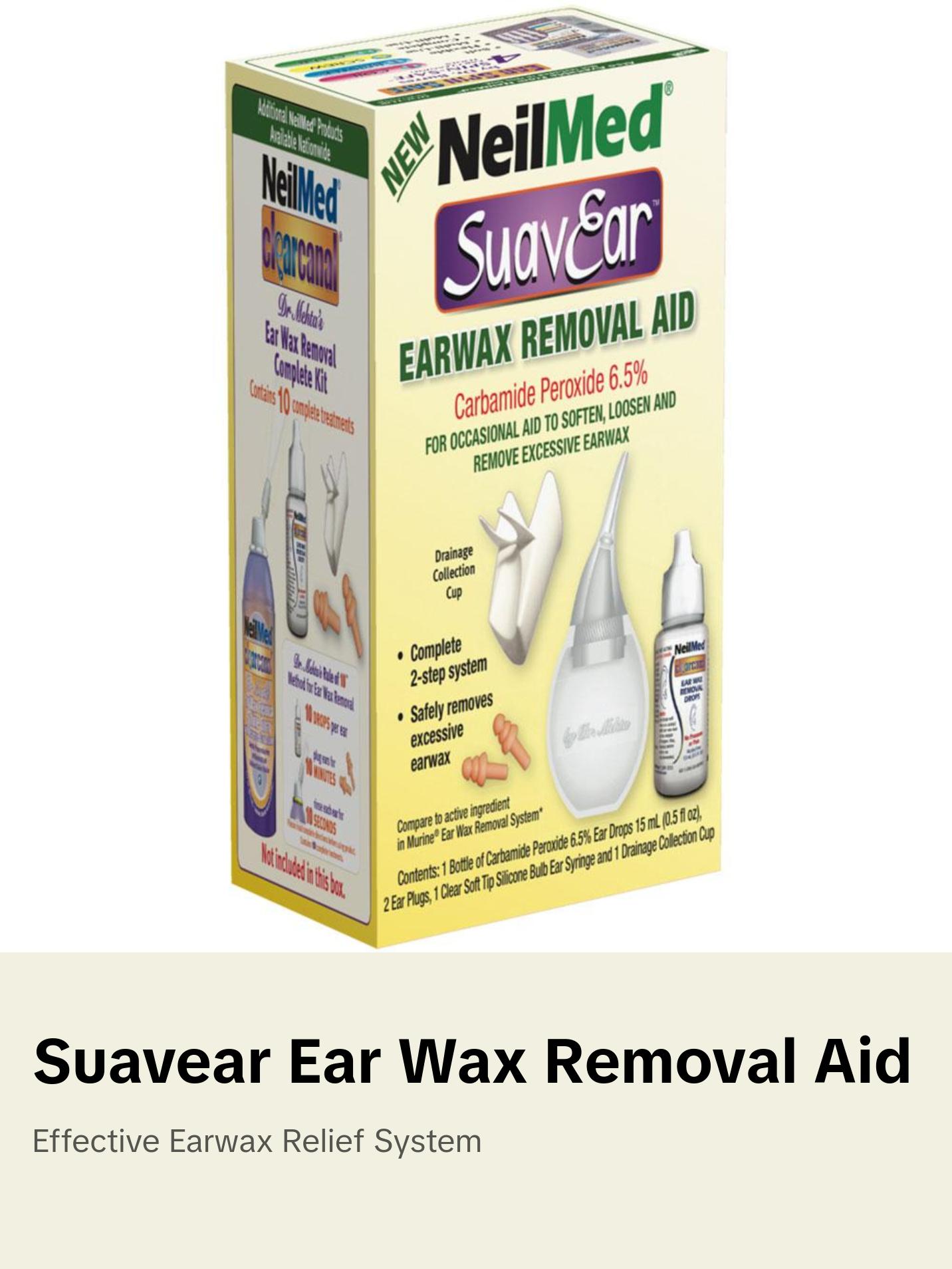 SuavEar - Ear Wax Removal Aid