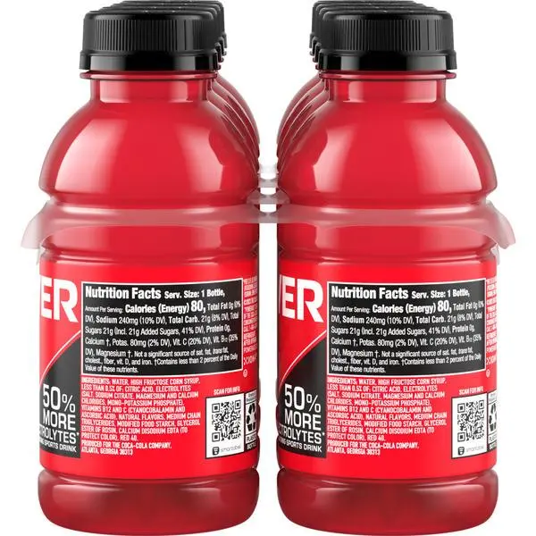 POWERADE Fruit Punch Sports Drink – Refreshing Electrolyte Beverage