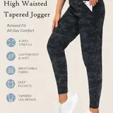 【THE GYM PEOPLE】Women's Joggers Pants Lightweight Athletic Leggings Tapered Lounge Pants for Workout, Loose Wide Leg Yoga Pants, Yoga, Running