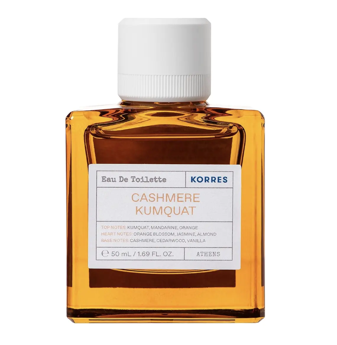 Cashmere Kumquat Eau de Toilette | Floral Woody Amber Fragrance | KORRES