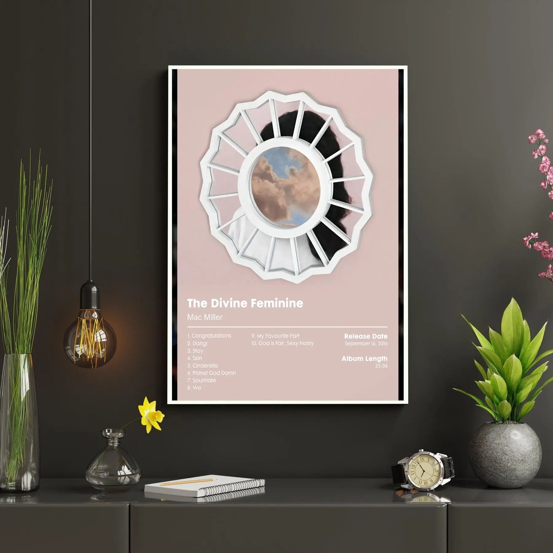 Mac Miller The Divine Feminine Album - POSTER NO FRAME