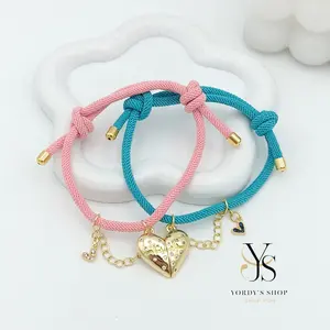 Yordy Magnetic Heart Bracelets for Lovers - Set Him & Her