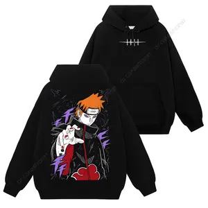 Akatsuki Fashion Vintage Pain - Naruto #5 Hoodie T-Shirt Sweatshirt, Retro Vintage Unisex Graphic 90s Cotton, Gift For Fan Naruto, Anime Manga Y2K Streetwear