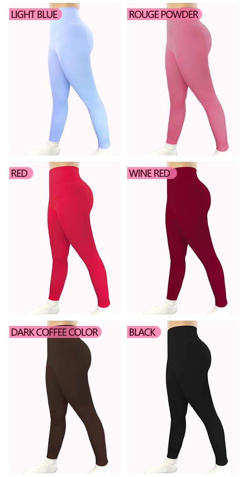 SUOVADUN CK8003 Women's High-Waist Seamless Yoga Leggings Quick Dry Stretchy Activewear Pants for Fitness Workout Casual Attire Soft Breathable Moisture Wicking Hip Lift Athleisure Y-Shaped Tummy-Control Slim Legs
