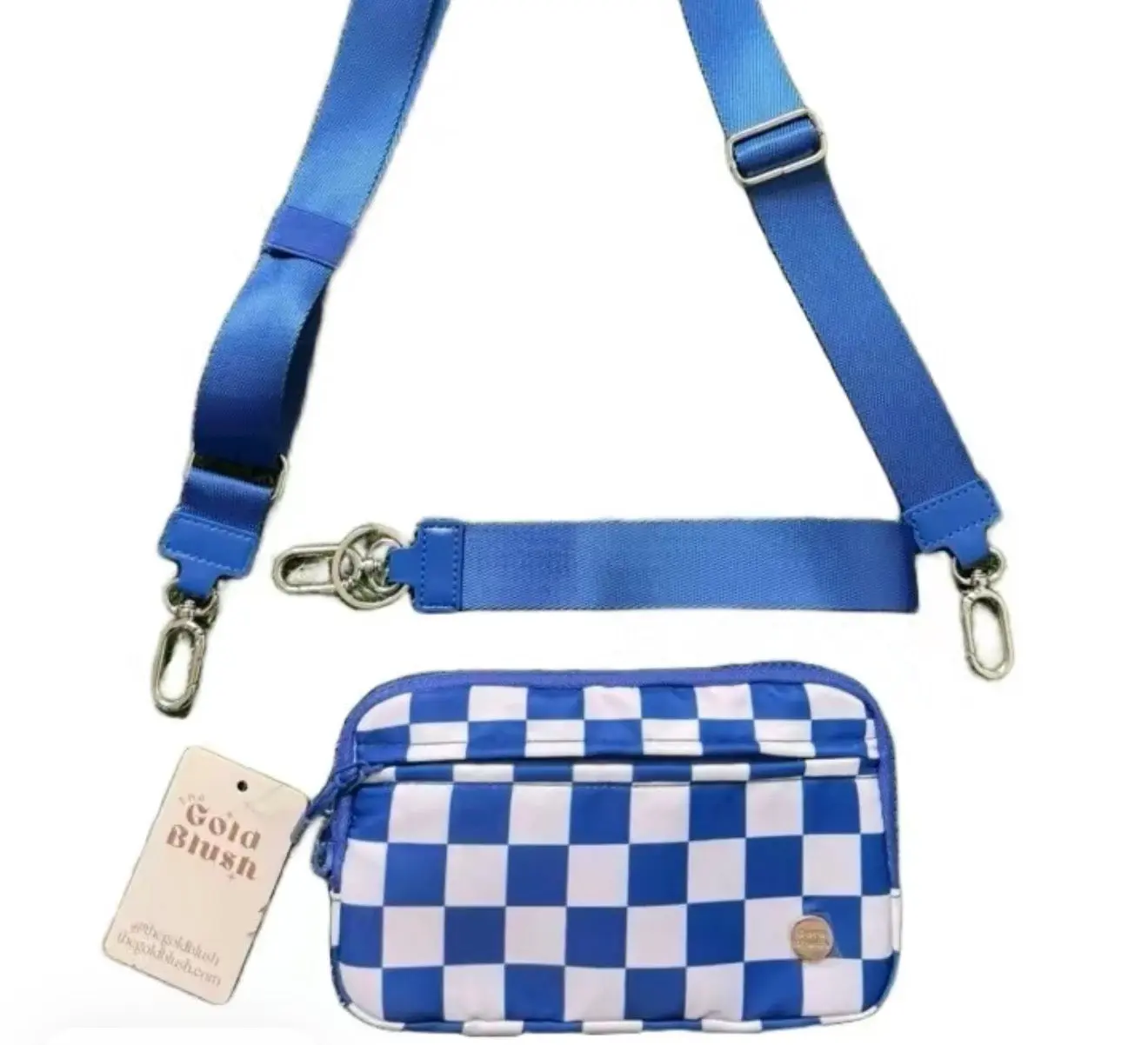 Royal Blue Checkered