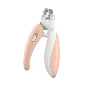 Pet Nail Clippers with Light, Illuminates Bloodline Safety Clipper for Dogs Cats Rabbits, Sharp No Nail Splitting