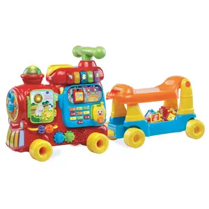 VTech Sit-to-Stand Ultimate Alphabet Train Transforms to Walker Lights Sounds