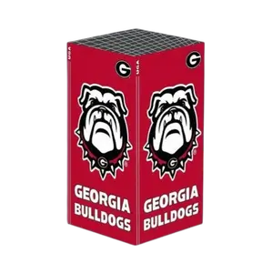 Georgia Bulldogs VarsityWrapz Durable Protection for Your Console - Easy Swap Design