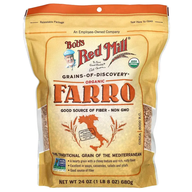 Bob's Red Mill Organic Farro, 24 oz (680 g)