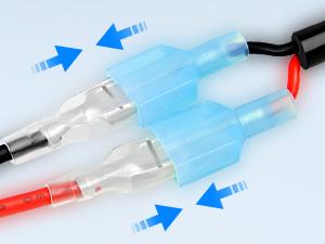 Nilight 2PCS 16 AWG 10 Feet Wiring Harness Extension Kit for LED Work Light Bar Led Pods Off Road Lights Driving Fog Light Boat Lighting