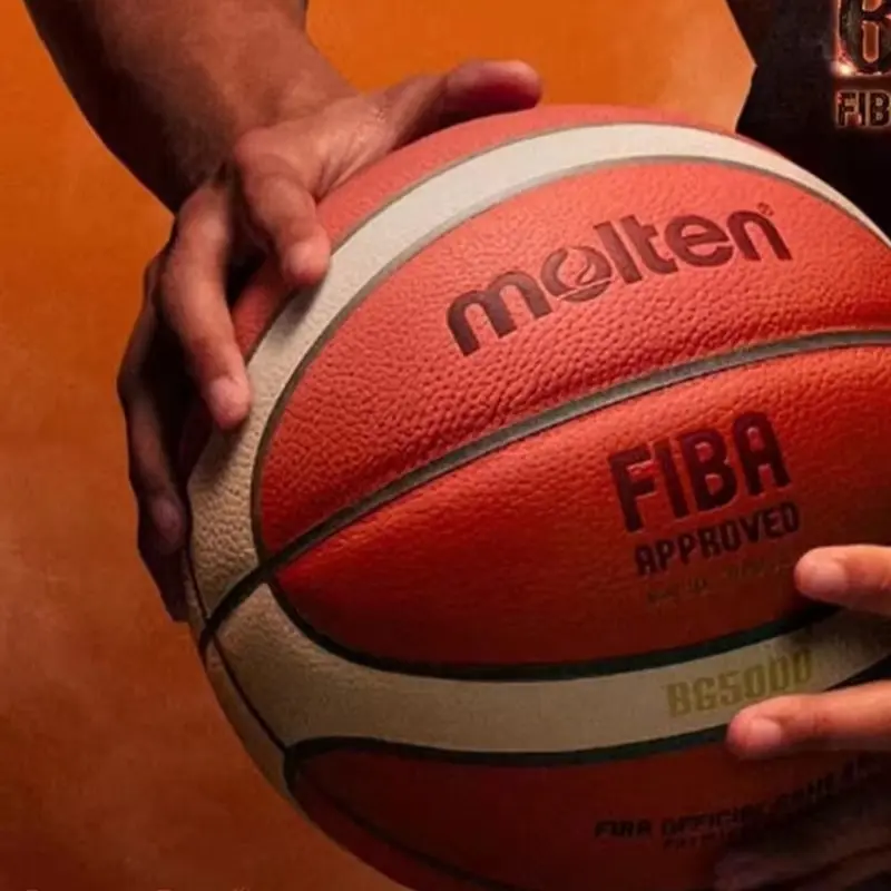 Molten Bg5000 Indoor Outdoor Basketball, Official Certification Competition Standard, Men's and Women's Training Ball, Team Basketball, Sports Ball, Basketball Equipment