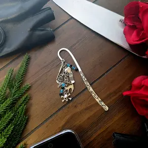 Lights Out Inspired Charm Bookmark