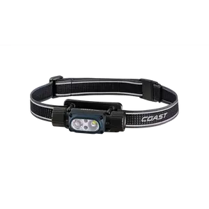 COAST WPH30R Waterproof Headlamp - 1000 Lumens, IP68, 5 Modes, White & Red Beams, COAST Ultra-Strap, 23-Hour Battery Life