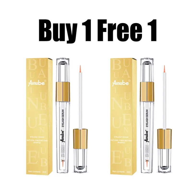 Ainube Lash Enhancing Serum | Promotes Natural Lash Growth for Longer, Thicker Lashes | Plant-Based Extraction Technology with Ginseng Root to Nourish & Boost Growth | Gentle & Non-Irritating Formula| Gentle & Non-Irritating Eyelash Enhancer #Summervibes