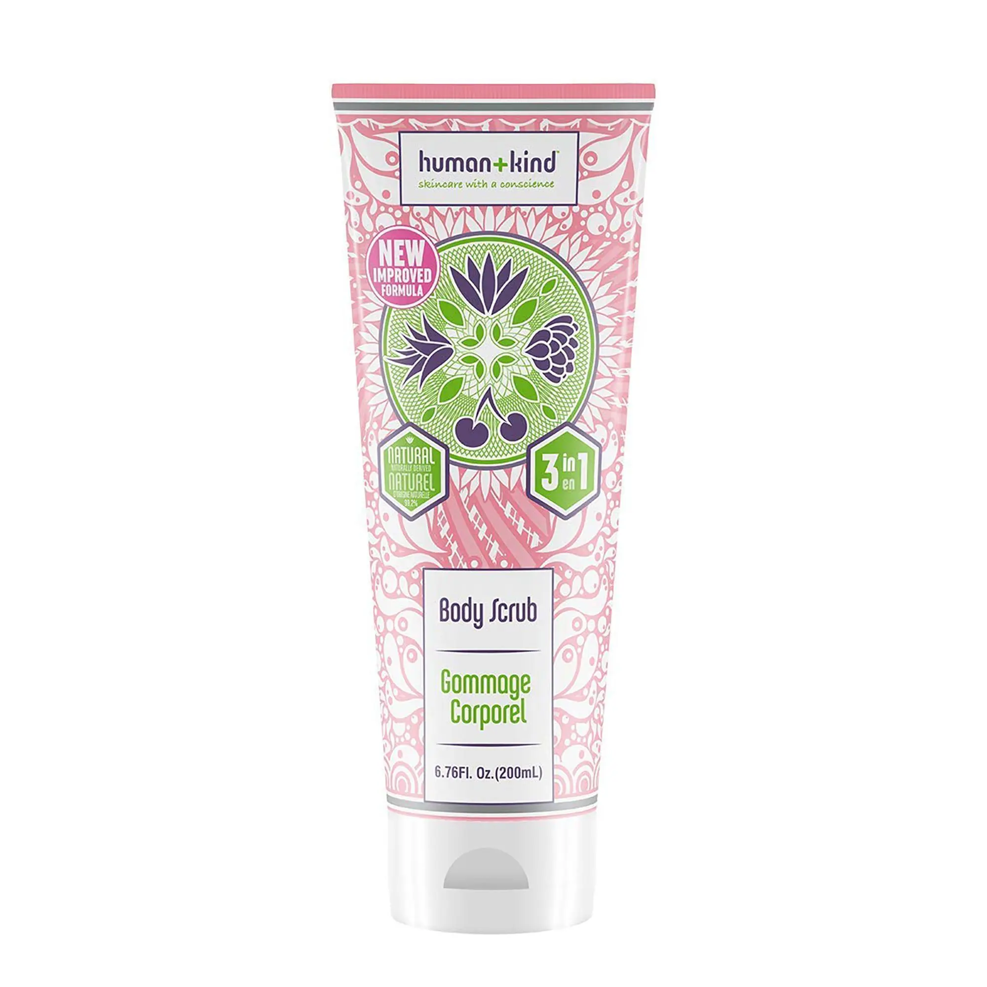 Human+Kind Body Scrub, Exfoliating Body Polish - 6.76 oz