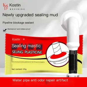 Heavy-Duty Waterproof Sealant | 2025 Upgraded Quick-Repair Mastic – Instantly Seals Pipe Joints, Wall Cracks & AC Openings with Flexible, Weatherproof Adhesion.