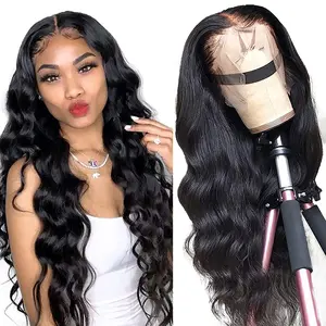 Bling Hair Body Wave 13x6 Wigs Clearance Sale 13x6 13x4 Hd Transparent Lace Frontal Human Hair Wig Pre Plucked Natural Hairline 6x4 Glueless Lace Closure Wig