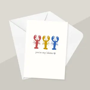 You're My Lobster Greeting Card