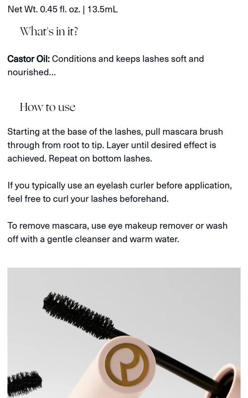 Perfect Strokes Universal Volumizing Mascara