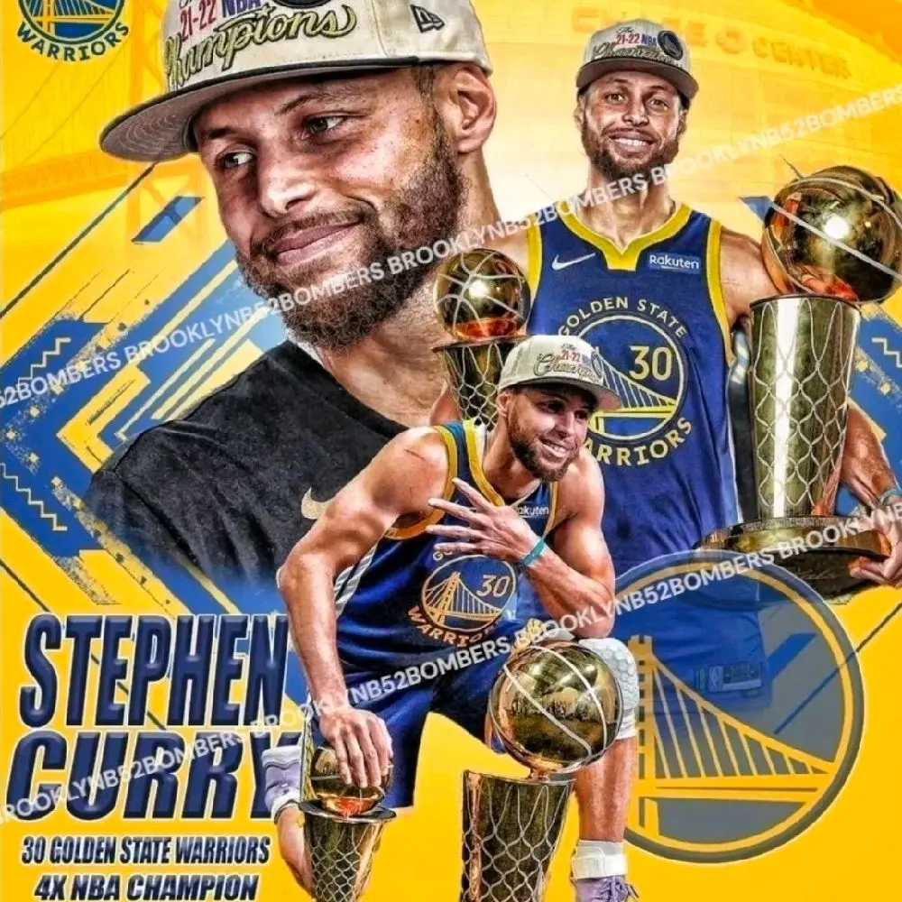 Stephen Curry Golden State Warriors Artistic Custom Exclusive 8x10 Glossy Graphic Print, Unframed 1-Piece Wall Art, Room Decor for Living Room, Ideal Home Decor Gift, Unframed Pack