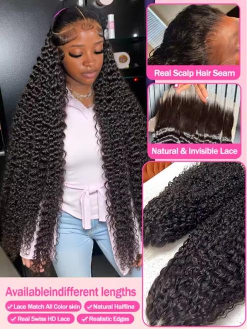 Bling Hair TikTokShopBlackFriday 180 Density Wear And Go Deep Wave Glueless Wig Human Hair 5x5 13x6 Hd Frontal Curly Lace Front Wigs On Clearance Sale For Women