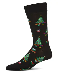 Men's Gifted Trees Holiday Crew Socks
