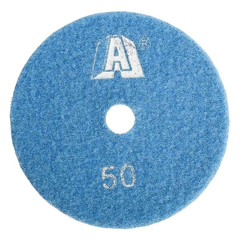 5 PCS 4 Inch Diamond Resin Polishing Pads Set 200mm Wet Polishing Pads for Granite Marble Concrete Stone Tile
