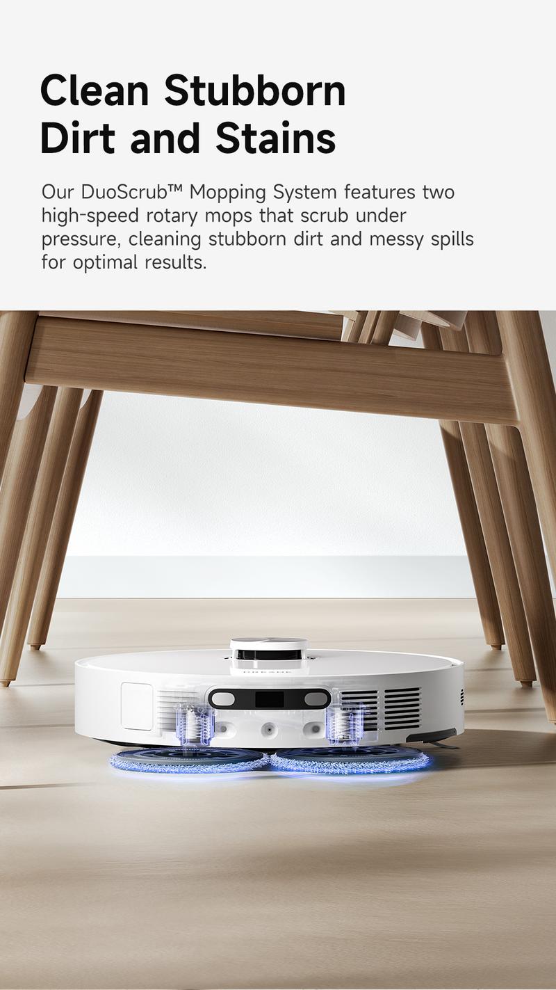 DREAME L10s Ultra Gen2 Robot Vacuum and Mop Combo 10000Pa Suction AI Navigation Auto Mop Cleaning Self Refilling Base for 60 Days Cleaning