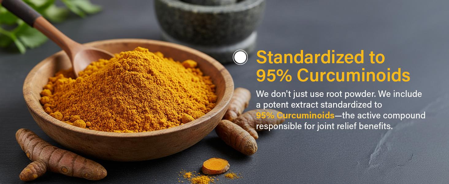Sleeve Stars Turmeric Curcumin Supplement with Ginger & Black Pepper Bioperine Joint Support Supplement 1000mg Turmeric with 95% Curcuminoids Inflammatory Response Non-GMO Vegan 60 Capsules
