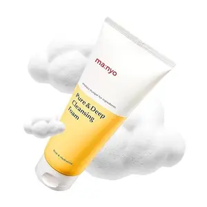 [ma:nyo] Pure & Deep Cleansing Foam, Facial Cleanser, for Double Cleansing, Pore Cleaner, Blackhead Remover, Acne Face Wash, Korean Skin Care, 6.7 fl oz (200ml)