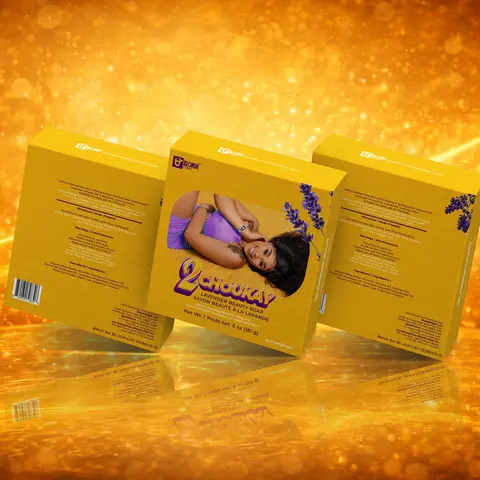 2CHOUKAY Scented Lavender Beauty Soap Bars - 3-Pack Natural Oils Cleansing Bar with Aroma, Freshness Boost, for Adults, Full Body Use & Bath & Body Care Product
