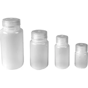Nalgene HDPE Plastic Wide Mouth Storage Bottle - Clear