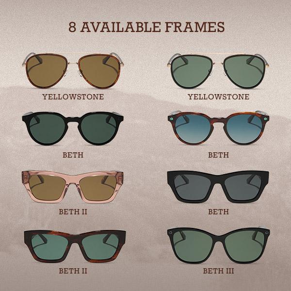 DIFF Yellowstone Sunglasses - Womens Polarized Styles