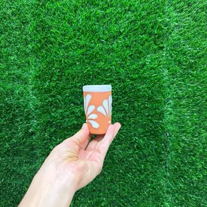 Engove Tequilero Relieve Terracota/Blanco Sets. (Cielito Lindo).