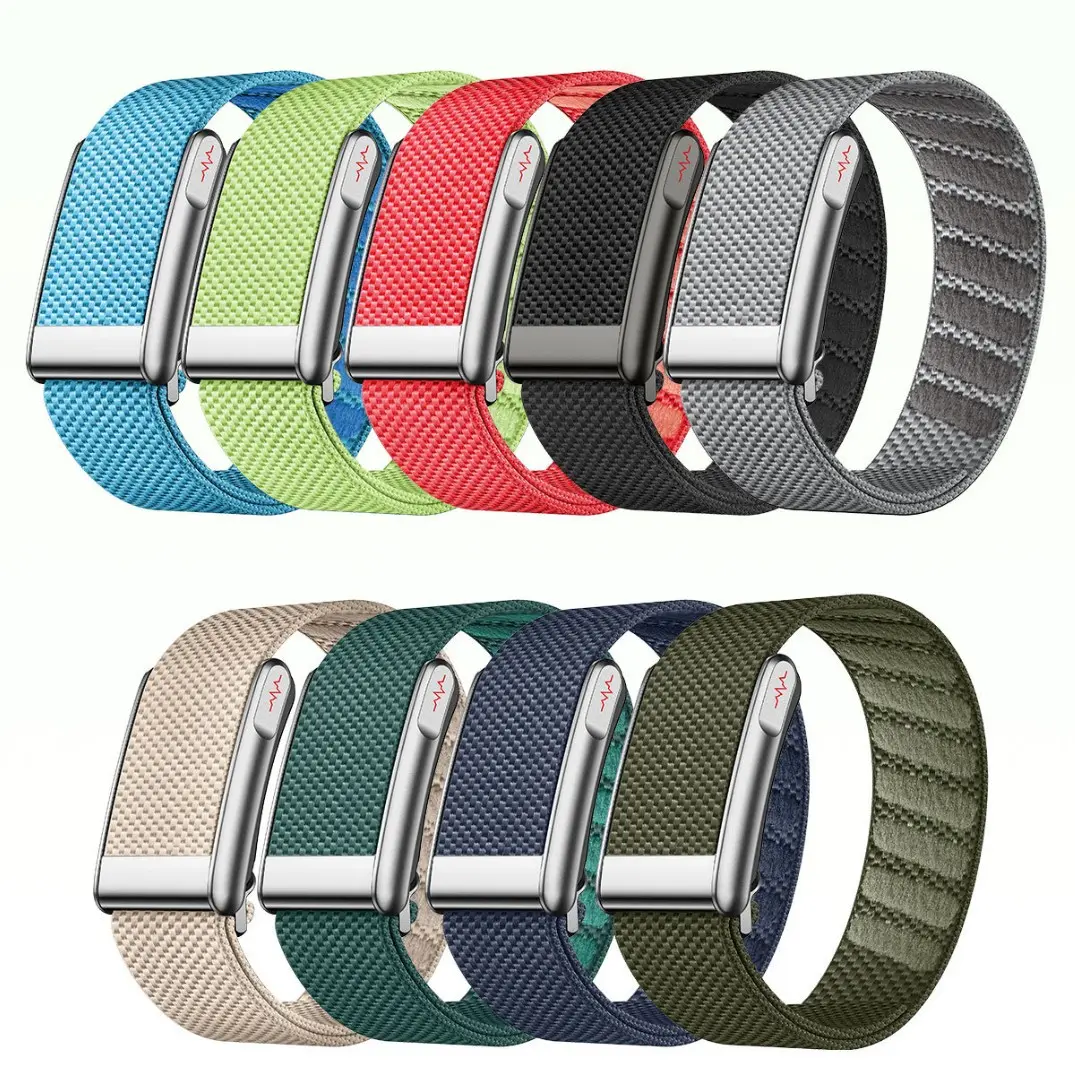 New Cross-Border Screenless Smart Wristband MF91 - Wearable Device, Fitness Wearable, Wireless Fitness Tracker with Heart Rate, Blood Oxygen, Blood Pressure, Body Temperature, Uric Acid, ECG Monitoring, NFC Unlocking, Pedometer Function, Wearable Devices,