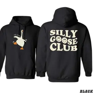 Silly Goose Club Goose Best T-Shirt/Hoodie, Unisex Casual Shirt For Men & Women, 100% Cotton Classic Fit