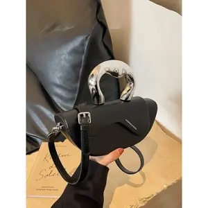 Ladies' One Shoulder Handbag, Fashionable and Simple Design, Crescent Bag, Casual and Elegant, Versatile for Daily Commuting, Shopping, Dating, Gift Giving