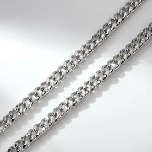 7mm Cuban Link Chain – Solid 925 Sterling Silver | MJ Jewelers USA