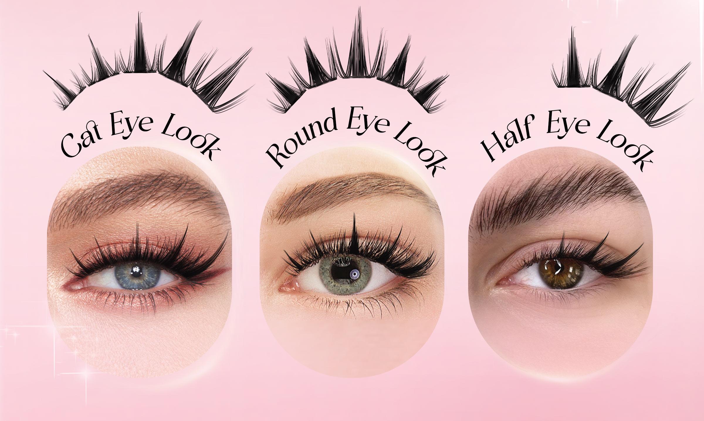 73% Hot Fresh Launch ProLashBeauty Anime Lashes Cluster Extension Kit - DIY C D Curl Eyelashes with Remover for Volume Length - Cosmetic Makeup