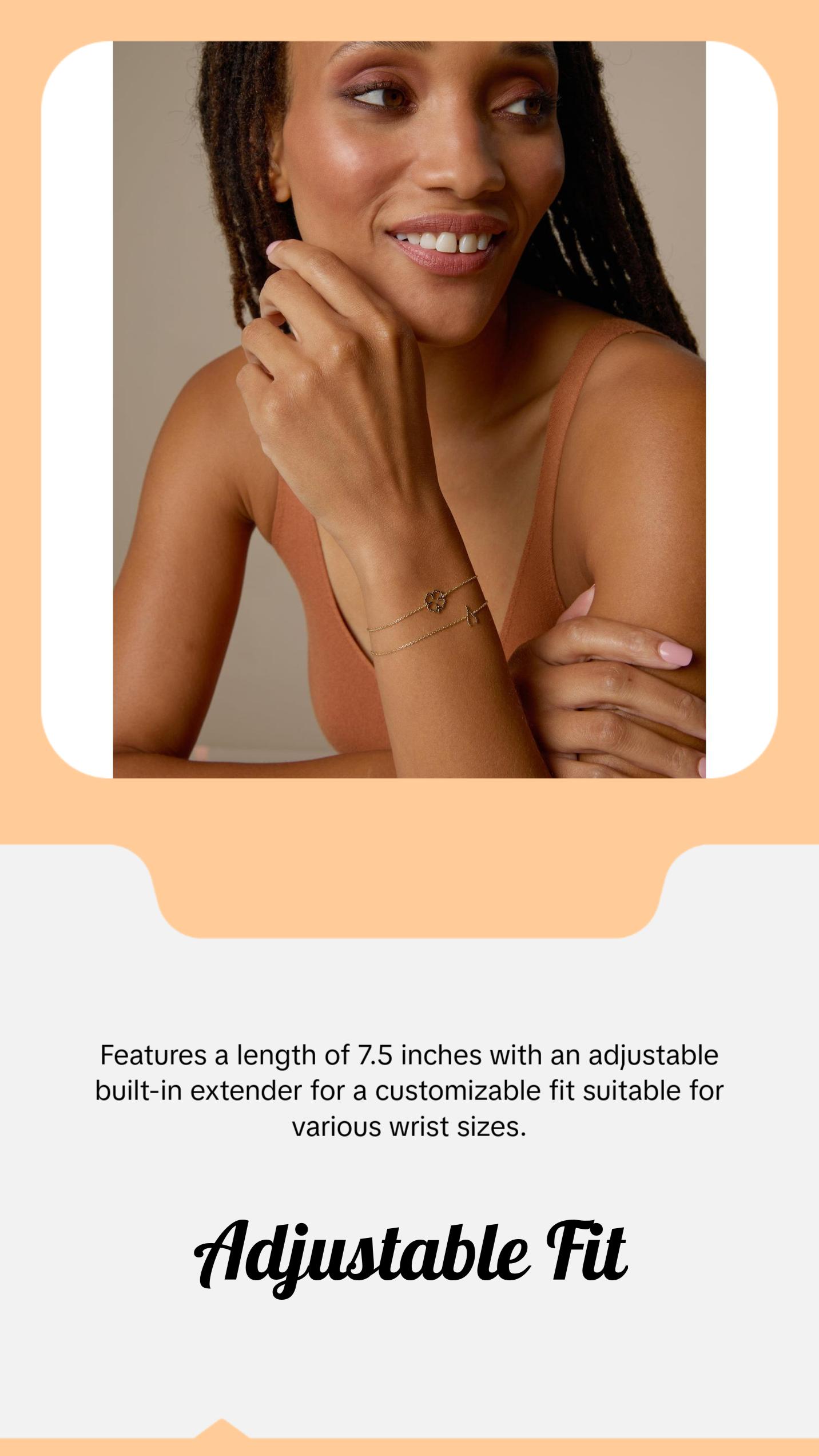 Just For Luck Wishbone Bracelet