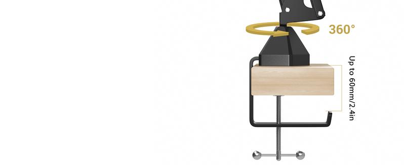 TONOR TC-2030 Condenser Microphone 192kHz/24Bit USB Cardioid with Extended Boom Arm, Spider Shock Mount, Desk Clamp & Pop Filter for Recording, Streaming, Gaming, Podcasting