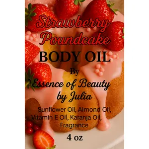 Strawberry Poundcake Body Oil