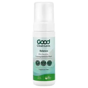Good Clean Love Balance, Foaming Feminine Wash, Fragrance Free, 5 fl oz (147 ml)