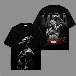 UFC Conor McGregor Retro Washed Cotton Graphic tee, Graphic t-shirts, oversized tshirt – Irish Legend Fighter Gift, Gift for fan, UFC Style